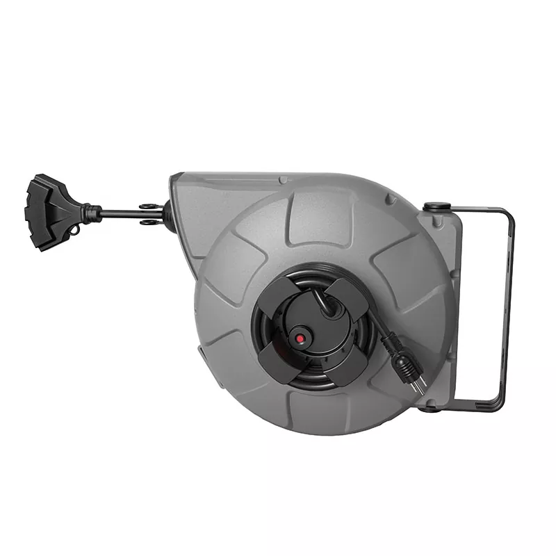 Sisäänvedettävä johtokela 40 jalkaa Sisäänvedettävä johtokela 40 jalkaa